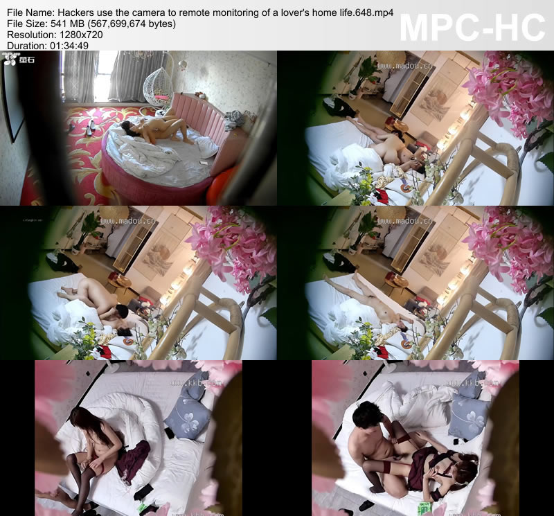 Hackers use the camera to remote monitoring of a lover's home life.648